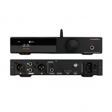 SMSL Black DO300EX Audio Decoder Hi-Res Headphone Amplifier AK4499EX Bluetooth5.1 Integrated Machine