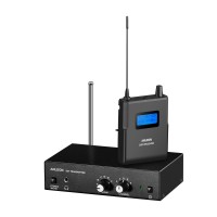 Latest ANLEON S2 526-535MHz UHF Wireless IEM System Transmitter and Receiver Support 3.5 Input Stage Equipment