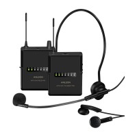 ANLEON MTG-200 Wireless Acoustic Transmission System for Tour Guide and Simultaneous Translation (1 Transmitter + 1 Receiver)