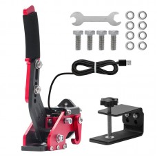 Simplayer Red USB Handbrake Racing Handbrake w/ Handbrake Mount for Logitech G29 Thrustmaster T300