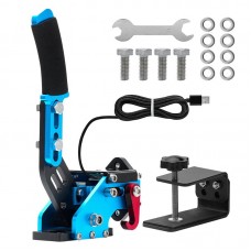 Simplayer Blue USB Handbrake Racing Handbrake w/ Handbrake Mount for Logitech G29 Thrustmaster T300