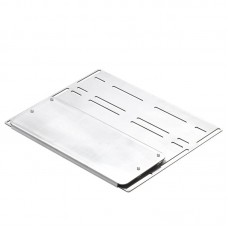 Simplayer Stainless Steel Pedal Plate Brushed SIM Racing Pedal Plate for SIM Hydraulic Pedal Set