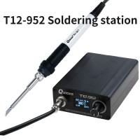 QUICKO T12-952 OLED T12 Quick Heating Solder Station Kit US w/ 907 Soldering Handle & Soldering Tip