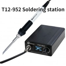 QUICKO T12-952 OLED T12 Quick Heating Solder Station Kit US w/ 907 Soldering Handle & Soldering Tip