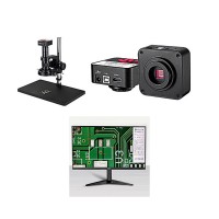 ZZW-4800HU 38 Million Pixels Electronic Microscope CCD Detector HDMI-compatible Industrial Microscope with 12-inch HD Screen