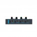Recordio Blue GAX-PX400 4-Channel Stereo Ultra-low Noise Headphone Amplifier with Mutual Non-interference Jack