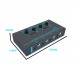 Recordio Blue GAX-PX400 4-Channel Stereo Ultra-low Noise Headphone Amplifier with Mutual Non-interference Jack