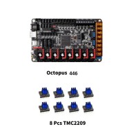 BIGTREETECH Octopus(446) 3D Printer Motherboard + 8pcs TMC2209 Drivers for Voron Klipper/Marlin