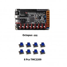 BIGTREETECH Octopus(446) 3D Printer Motherboard + 8pcs TMC2209 Drivers for Voron Klipper/Marlin