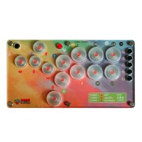 SG Joystick 13-Button Mini Arcade Controller Fight Stick (without Screen) for PC/XBOX Hitbox SOCD