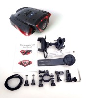 B5 FHD 1080P 8MP Bike Camera Tail Lights Wifi Bike Dash Camera w/ Remote Control Bicycle Accessories