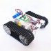 Unassembled Acrylic Remote Control Tracked Robot Tank Chassis TT Motor 3-9V Intelligent Tank with Cables