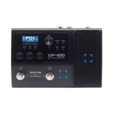 VALETON Black GP-100 Guitar Multi-effects Processor Stereo USB Audio with 140 Built-in Effects Looper