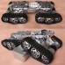 E-Robot Unassembled Metal Tracked Robot Tank Chassis WiFi Shock-Absorbing Intelligent Tank Chassis 6-12V