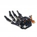 Mechanical Claw Clamper Gripper Arm Left Hand Five Fingers with Servos for Robot DIY Assembled