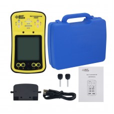 4 in 1 AS8900 Gas Monitor Detector AS8900 CO O2 H2S Oxygen Gas Analyzer Meter