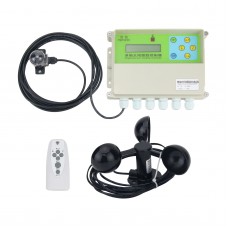 XMYC-1 Single Axis Solar Tracker Controller 12-24V Solar Tracking + Wind Speed Sensor Remote Control