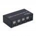 4X1 4K HDMI USB KVM Switch with 4 Input 1 Output Interfaces for USB Mouse Keyboard Monitor Printer