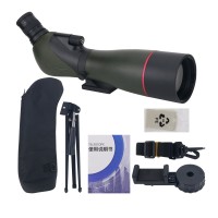  BOSSDUN 25-75X 80MM HD Spotting Scope Zoom Monocular Telescope for Watching Birds Stars Scenes