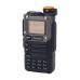 Quansheng UV-K6 5W 5KM Walkie Talkie Handheld Transceiver VHF UHF Radio AM FM + Programming Cable