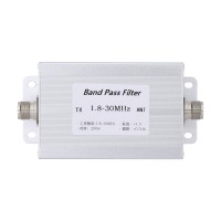 1.8-30MHz Band Pass Filter 50ohm Anti-interference 200W SSB CW AM FM BPF with SL16-F Connector