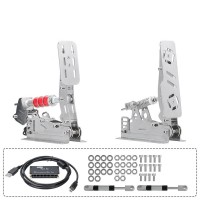 Simplayer 2 Pedals & 2 Hydraulic Rods Brake Throttle Pedal Hydraulic Pedal Set for G29 G27 T300RS