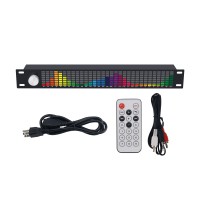 31-Band Music Spectrum Display 15-Band Digital Equalizer with Remote for Home Stage KTV Performance