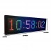 ER256 WiFi Voice Control Level Light Full Color RGB LED Screen Audio Spectrum Rhythm Light Clock