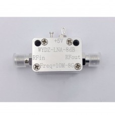 WYDZ-LNA-10M-8G-8dB RF 10MHz-8GHz Wide Band Amplifier Excellent Flatness Low Noise Amplifier with SMA Female Connector