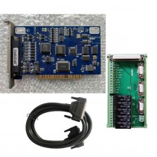 PM53C CNC Control Board Engraving Machine Control Card with 37Pin Data Cable + 37Pin Connection Board