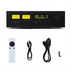 Leafaudio Black CMD29 Dual AK4499EX Enthusiasts DSD Balanced Audio Decoder DAC Bluetooth with Double VU Meter