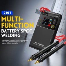 FNIRSI SWM-10 Professional Portable Handheld Spot Welder with 1.8-inch LCD Screen for Battery Spot Welding