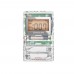 SANGEAN DT-160CL Pocket Radio AM FM Radio 2-Band Receiver with Matte Transparent Shell Large LCD