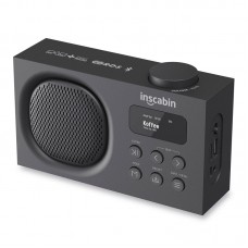Inscabin P2 DAB/DAB+/FM Digital Radio Portable Wireless Speaker Radio Supports Alarm Clock Snooze