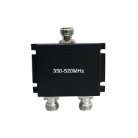 350-520MHz 2-Way Microstrip Power Divider RF Power Splitter with N-Female Connectors for Repeater