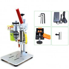 Mini Bench Top Drill Press Desktop Drilling Machine with B10 Drill Chuck for Metal Wooden Jade DIY