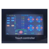 7 Inch 8-Axis Step Motor Controller Programmable Touch Controller for Step Motor Servo Motor