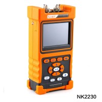 Novker NK2230 (NK2230s-S1) Mini OTDR Tester Optical Time Domain Reflectometer and VFL with Tool Bag