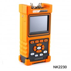 Novker NK2230 (NK2230s-S1) Mini OTDR Tester Optical Time Domain Reflectometer and VFL with Tool Bag