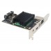 X650 KVM-over-IP Remote Management PCI Express Card Support POE Splitter Power Supply for Raspberry Pi CM4