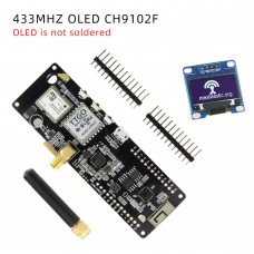 LILYGO Meshtastic T-Beam V1.2 ESP32 LoRa GPS Wifi Bluetooth Development Board 433MHZ OLED CH9102F