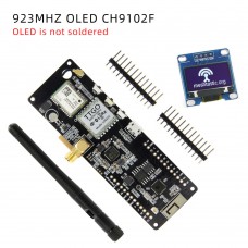 LILYGO Meshtastic T-Beam V1.2 ESP32 LoRa GPS Wifi Bluetooth Development Board 923MHZ OLED CH9102F