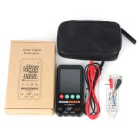 FY107C Smart Digital Multimeter Tester AC/DC Voltage Resistance Tester with Temperature Probe