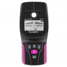 WS120 (WS-120) Wall Scanner Digital Stud Finder Detects Live Wires Water Pipes and Metal Materials