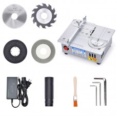 S3 High End Version Mini Table Saw Bench Saw Cutting Tool Kit for Woodworking PCB Fiberglass Board
