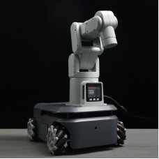 Compound Robot Hybrid Robot MyAGV 2023 PI 4WD ROS Car Robot Car + MechArm 270 M5 6DOF Robot Arm