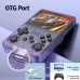 R36 White 64G Retro Handheld Game Console Open Source Portable Game Console with 3.5 Inch Screen