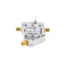 0-50V Self Welding DC Power Supply 30MHz-6GHz RF Isolator High Quality Coaxial Bias Tee with SMA Female Connector