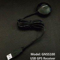 GNSS100 Magnetic USB GPS Module 50CH Receiving 1.5m GPS Receiver Built-in TCXO for Linux XP/Win7/8/10