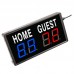 4-Digit LED Score Board Portable Scoreboard for Basketball Table Tennis Billiards Badminton Games